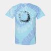 Multi-Color Spiral Tie-Dyed T-Shirt Thumbnail