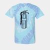 Multi-Color Spiral Tie-Dyed T-Shirt Thumbnail