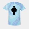 Multi-Color Spiral Tie-Dyed T-Shirt Thumbnail