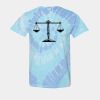 Multi-Color Spiral Tie-Dyed T-Shirt Thumbnail