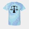 Multi-Color Spiral Tie-Dyed T-Shirt Thumbnail