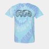 Multi-Color Spiral Tie-Dyed T-Shirt Thumbnail