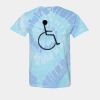 Multi-Color Spiral Tie-Dyed T-Shirt Thumbnail