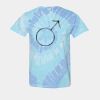 Multi-Color Spiral Tie-Dyed T-Shirt Thumbnail