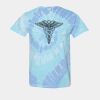 Multi-Color Spiral Tie-Dyed T-Shirt Thumbnail