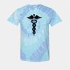 Multi-Color Spiral Tie-Dyed T-Shirt Thumbnail