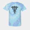 Multi-Color Spiral Tie-Dyed T-Shirt Thumbnail