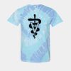 Multi-Color Spiral Tie-Dyed T-Shirt Thumbnail