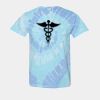 Multi-Color Spiral Tie-Dyed T-Shirt Thumbnail