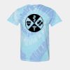 Multi-Color Spiral Tie-Dyed T-Shirt Thumbnail