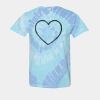 Multi-Color Spiral Tie-Dyed T-Shirt Thumbnail