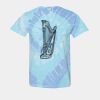 Multi-Color Spiral Tie-Dyed T-Shirt Thumbnail