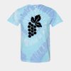 Multi-Color Spiral Tie-Dyed T-Shirt Thumbnail