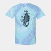 Multi-Color Spiral Tie-Dyed T-Shirt Thumbnail