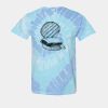 Multi-Color Spiral Tie-Dyed T-Shirt Thumbnail