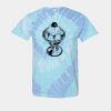 Multi-Color Spiral Tie-Dyed T-Shirt Thumbnail