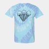 Multi-Color Spiral Tie-Dyed T-Shirt Thumbnail