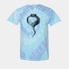 Multi-Color Spiral Tie-Dyed T-Shirt Thumbnail