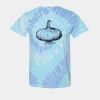 Multi-Color Spiral Tie-Dyed T-Shirt Thumbnail