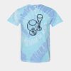 Multi-Color Spiral Tie-Dyed T-Shirt Thumbnail