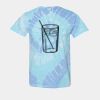 Multi-Color Spiral Tie-Dyed T-Shirt Thumbnail