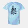 Multi-Color Spiral Tie-Dyed T-Shirt Thumbnail