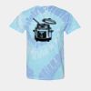 Multi-Color Spiral Tie-Dyed T-Shirt Thumbnail