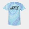 Multi-Color Spiral Tie-Dyed T-Shirt Thumbnail