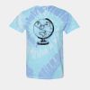 Multi-Color Spiral Tie-Dyed T-Shirt Thumbnail