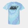 Multi-Color Spiral Tie-Dyed T-Shirt Thumbnail