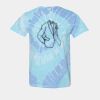 Multi-Color Spiral Tie-Dyed T-Shirt Thumbnail