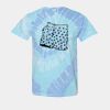 Multi-Color Spiral Tie-Dyed T-Shirt Thumbnail