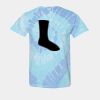 Multi-Color Spiral Tie-Dyed T-Shirt Thumbnail