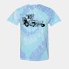 Multi-Color Spiral Tie-Dyed T-Shirt Thumbnail