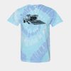 Multi-Color Spiral Tie-Dyed T-Shirt Thumbnail