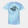 Multi-Color Spiral Tie-Dyed T-Shirt Thumbnail