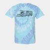 Multi-Color Spiral Tie-Dyed T-Shirt Thumbnail