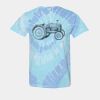 Multi-Color Spiral Tie-Dyed T-Shirt Thumbnail