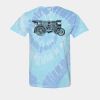 Multi-Color Spiral Tie-Dyed T-Shirt Thumbnail