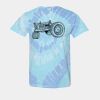 Multi-Color Spiral Tie-Dyed T-Shirt Thumbnail