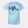 Multi-Color Spiral Tie-Dyed T-Shirt Thumbnail