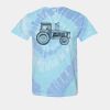 Multi-Color Spiral Tie-Dyed T-Shirt Thumbnail