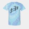 Multi-Color Spiral Tie-Dyed T-Shirt Thumbnail