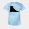 Multi-Color Spiral Tie-Dyed T-Shirt Thumbnail