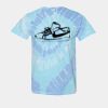 Multi-Color Spiral Tie-Dyed T-Shirt Thumbnail