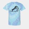 Multi-Color Spiral Tie-Dyed T-Shirt Thumbnail