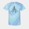 Multi-Color Spiral Tie-Dyed T-Shirt Thumbnail