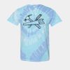 Multi-Color Spiral Tie-Dyed T-Shirt Thumbnail