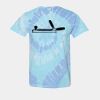 Multi-Color Spiral Tie-Dyed T-Shirt Thumbnail