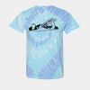 Multi-Color Spiral Tie-Dyed T-Shirt Thumbnail